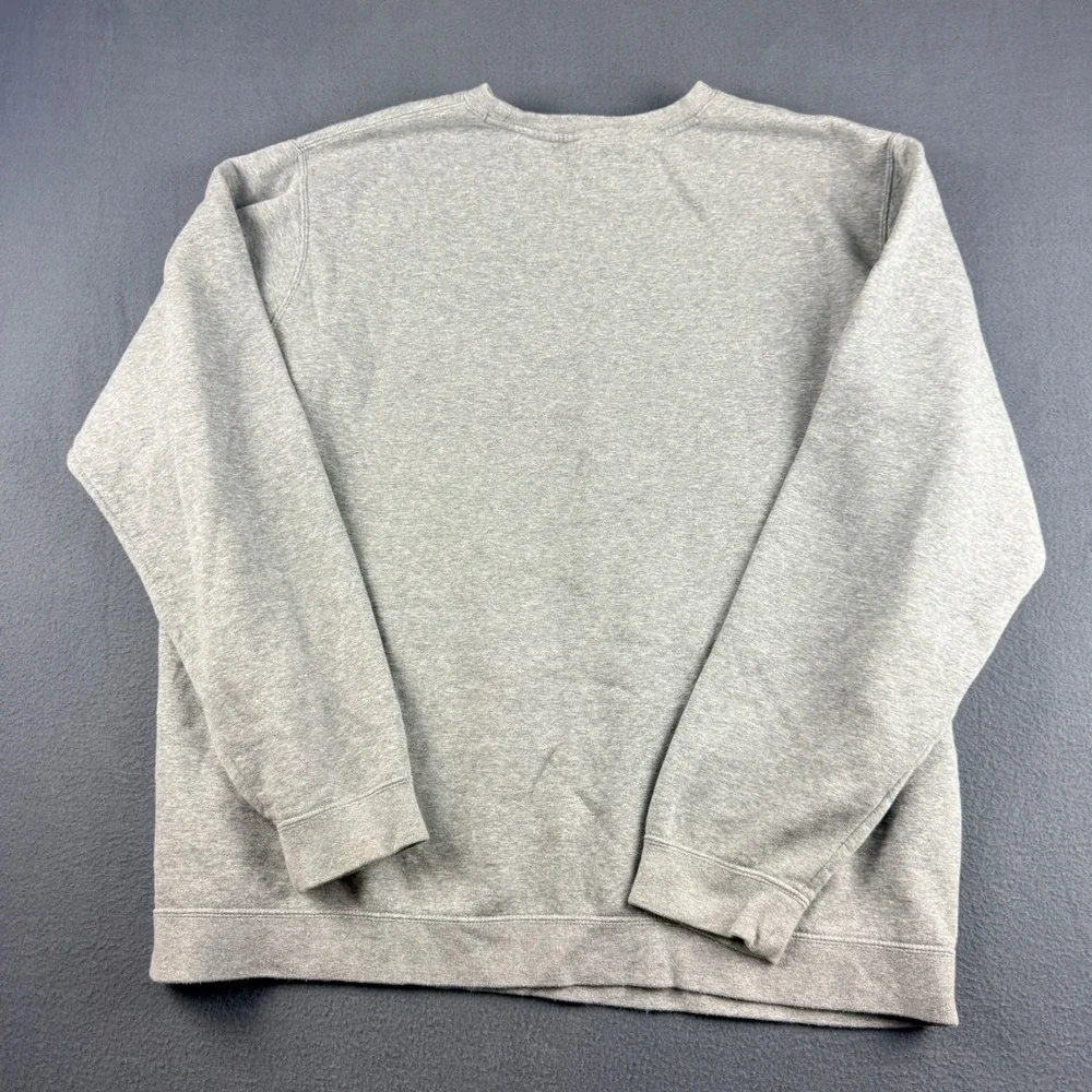 Vintage Nike Sweatshirt Men's 2XL Gray Michigan Wolverines NCAA College Pullover